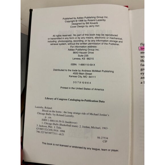 Blood On The Horns: The Long Strange Ride Of Michael Jordans Chicago Bulls - Picture 4 of 12